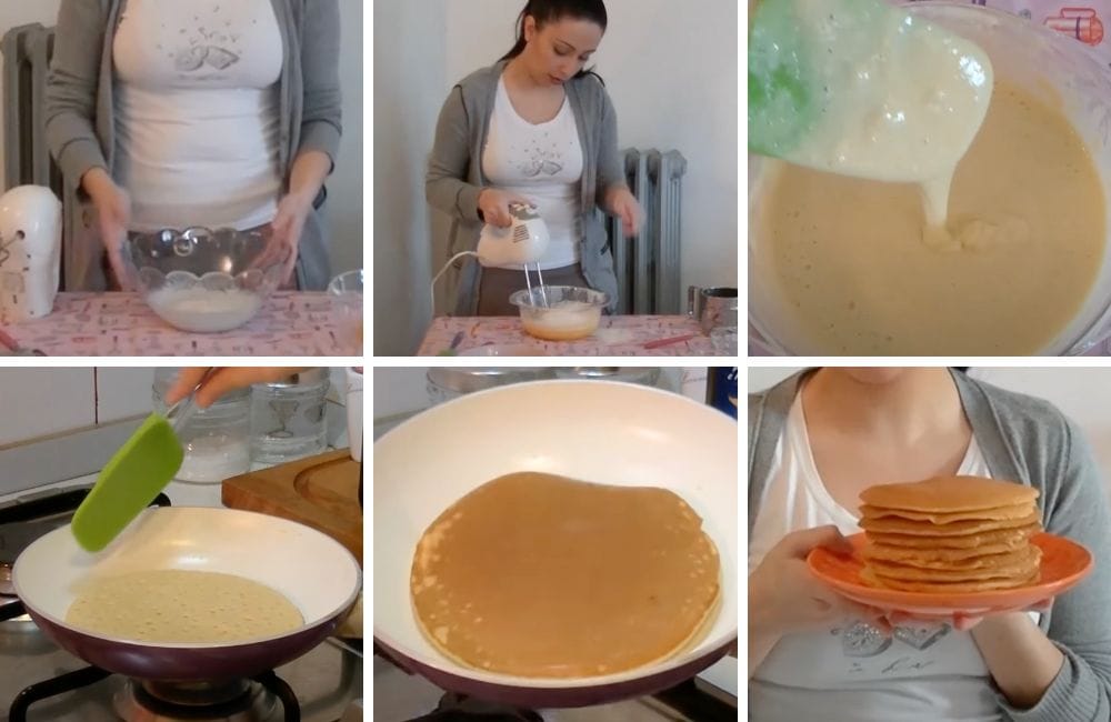 pancakes senza burro STEP FINALI