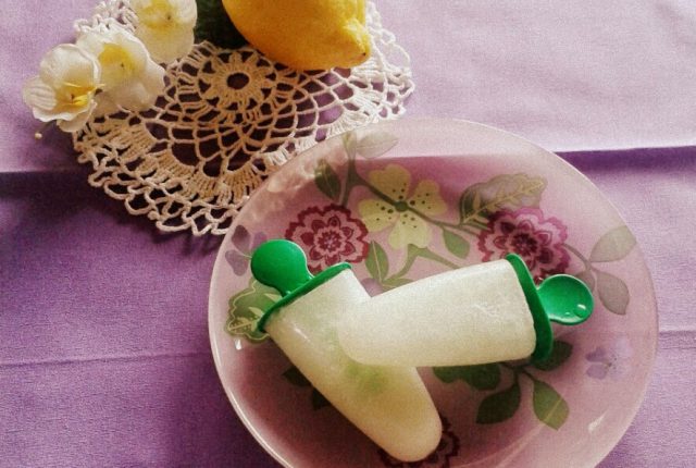 ghiaccioli limone e lime
