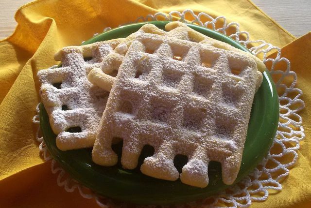waffle soffici senza burro