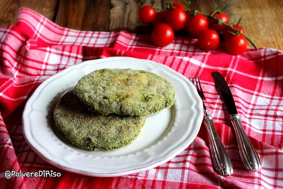 Cotolette di pollo e bietola