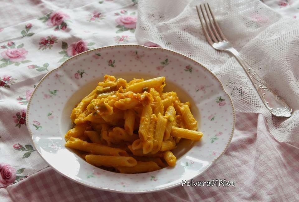 Pasta al ragù di zucca