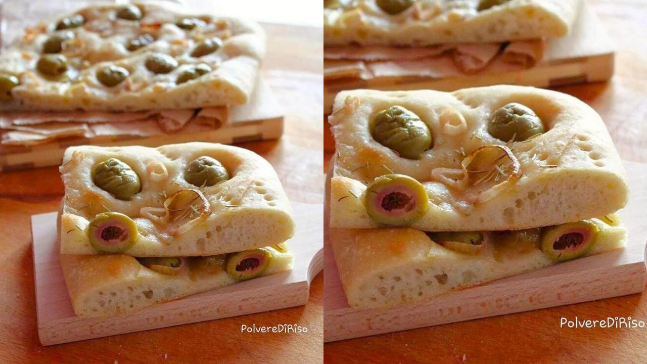 focaccia soffice con lievito madre