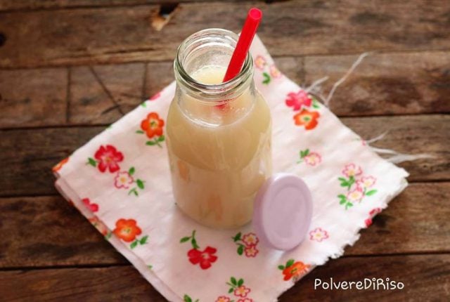 latte di riso fatto in casa