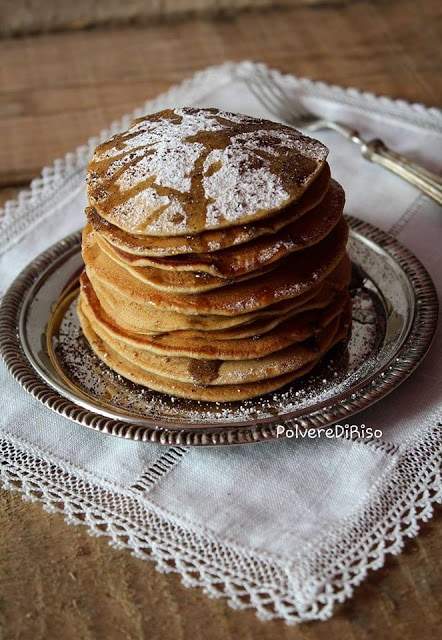 Pancakes vegan al caffè