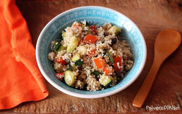 cous cous riso vegan