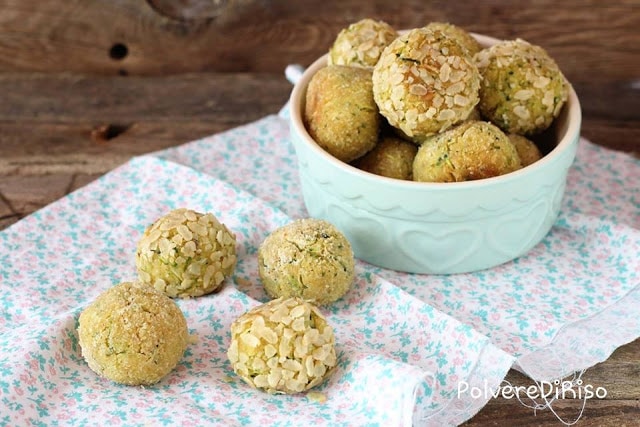 polpette di zucchine vegetariane