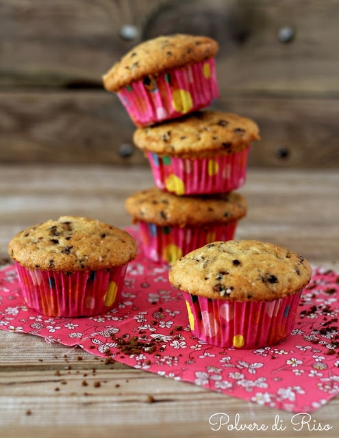 muffin al caffè senza lattosio