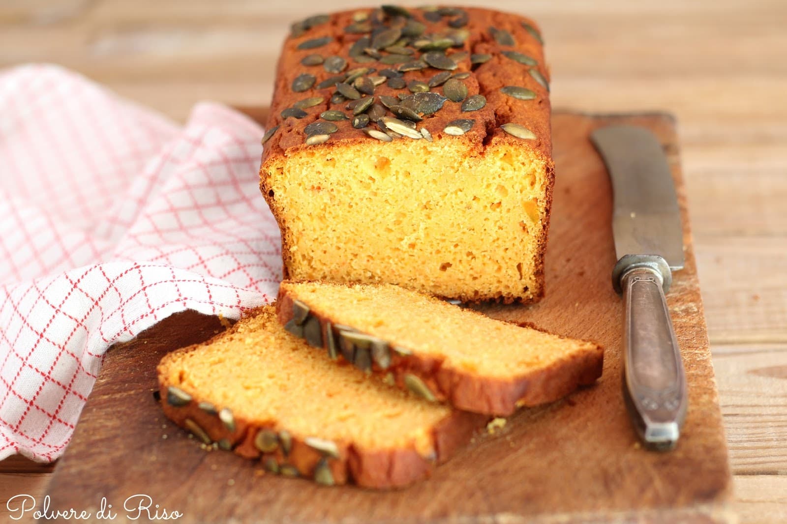 Plumcake salato alla zucca