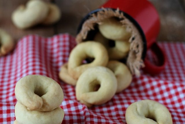 taralli salati senza vino