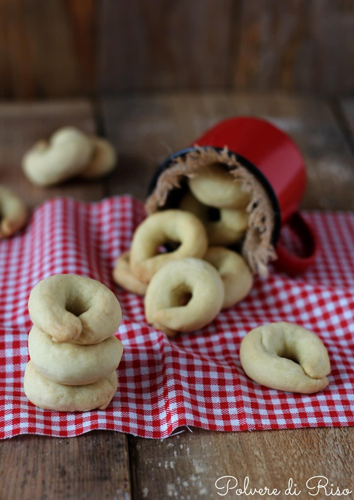 Taralli salati senza vino