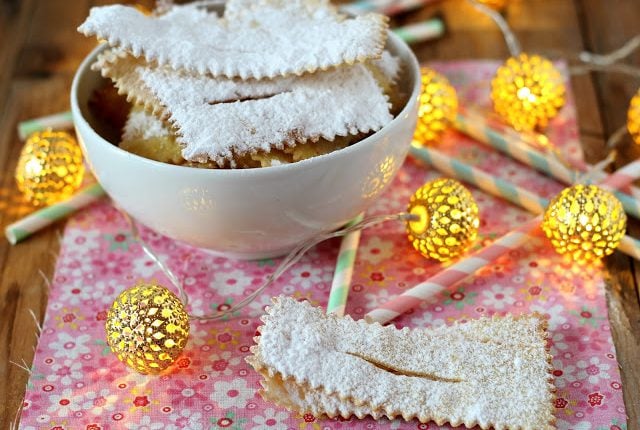 chiacchiere al forno senza burro