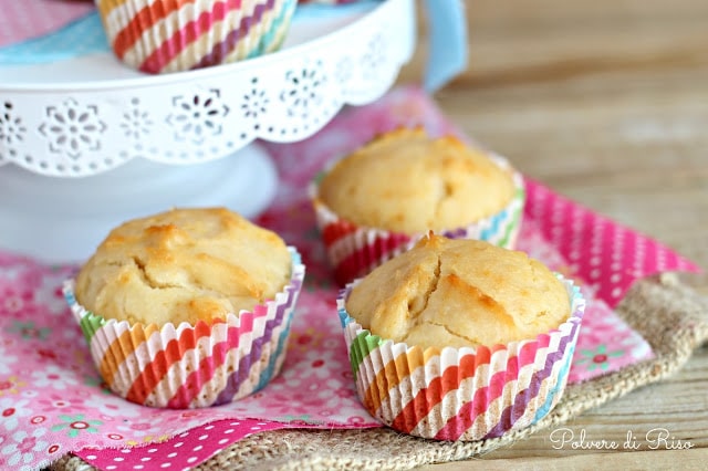 Muffins soffici senza uova e glutine