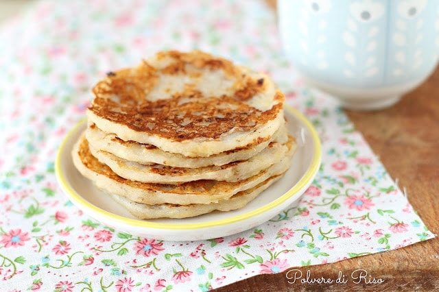 banana pancakes vegan senza uova