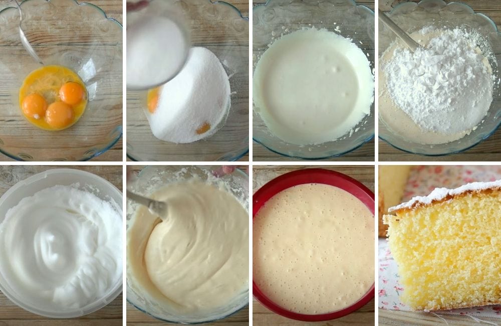 torta paradiso STEP