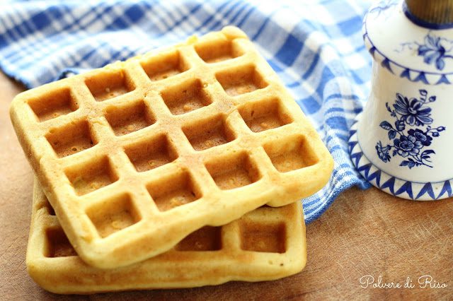 waffle salati senza glutine