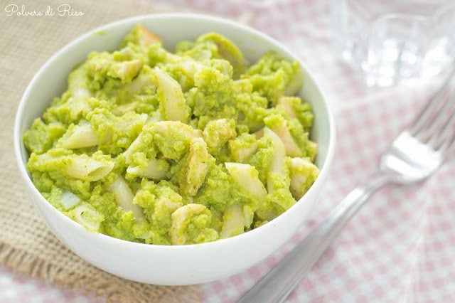 pasta con crema di zucchine