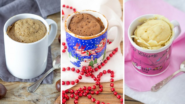 torte in tazza senza glutine