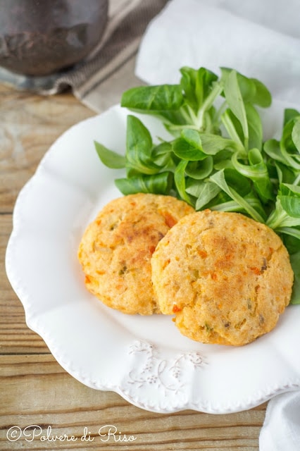 Burger patate e salmone