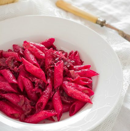 pasta barbabietola