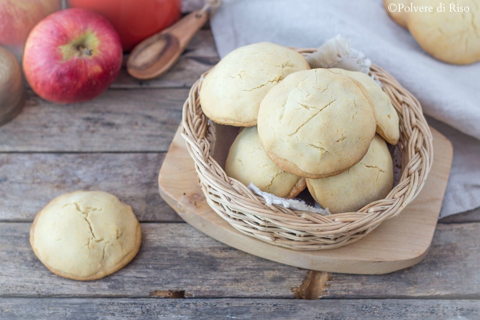 biscotti cuor di mela