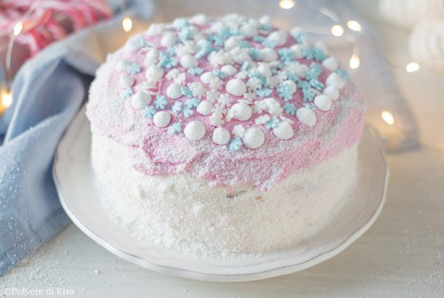 torta fiocco di neve