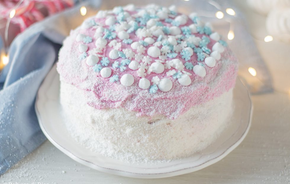 torta fiocco di neve