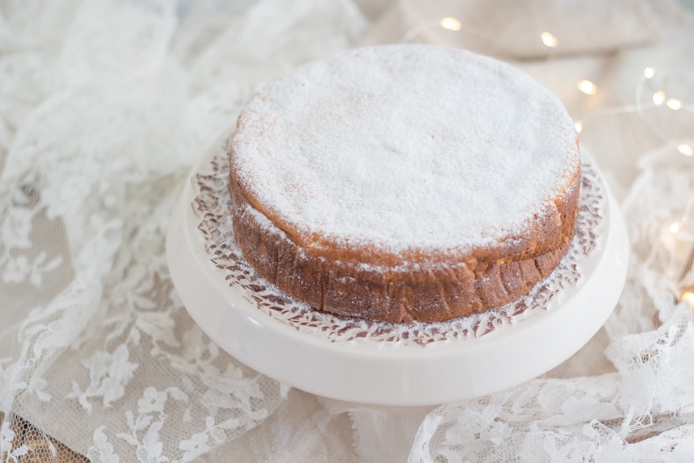 torta cremosa alla ricotta