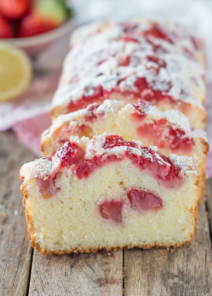 plumcake alle fragole