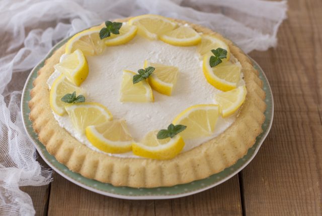 Crostata limone e ricotta