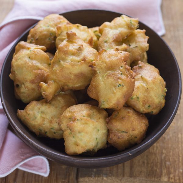 Frittelle di Zucchine senza lievitazione - Polvere di Riso