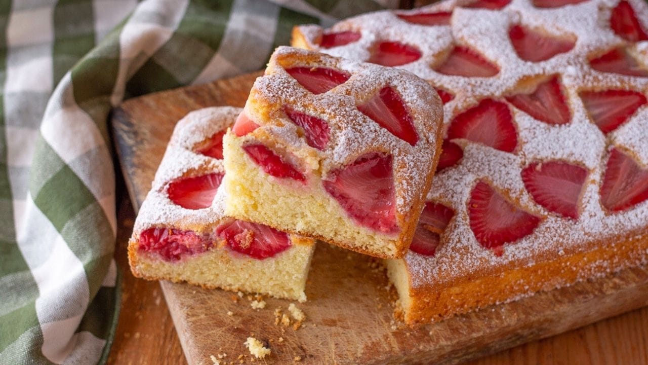 torta di fragole soffice 1