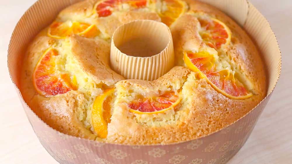 ciambella all’arancia senza uova SITO 1