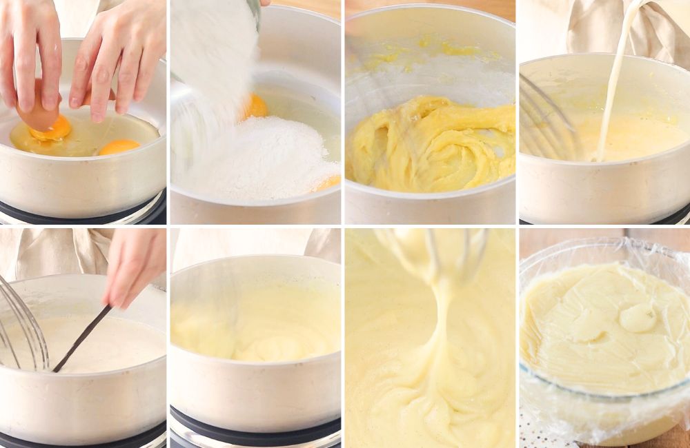 crema pasticcera STEP
