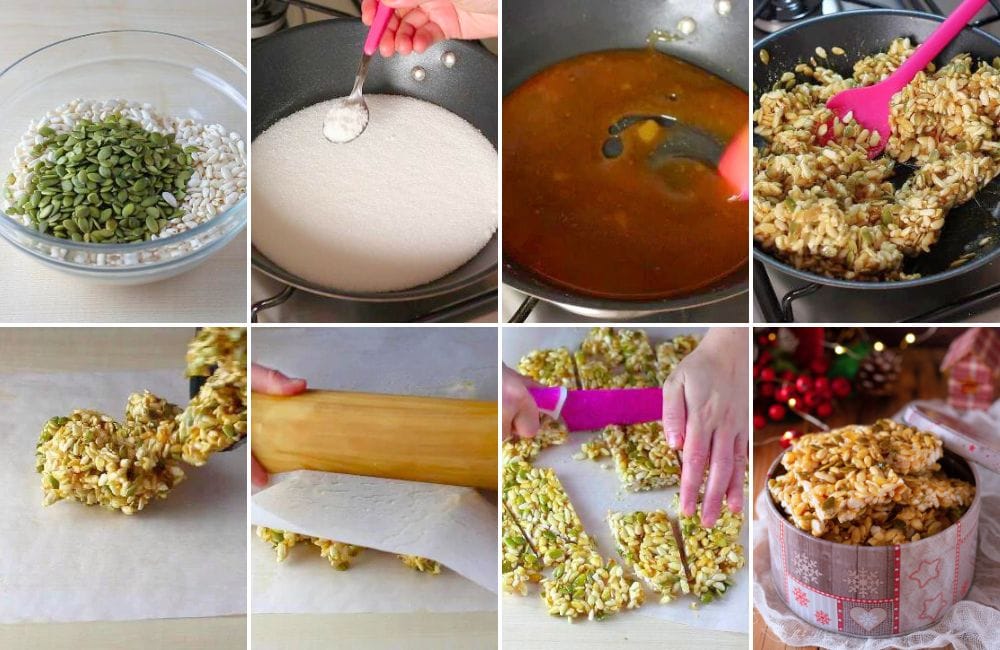 croccante al riso soffiato STEP