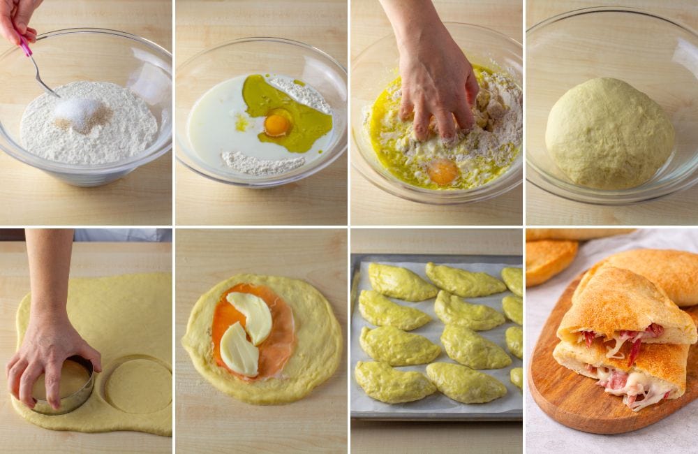 calzoni al forno STEP